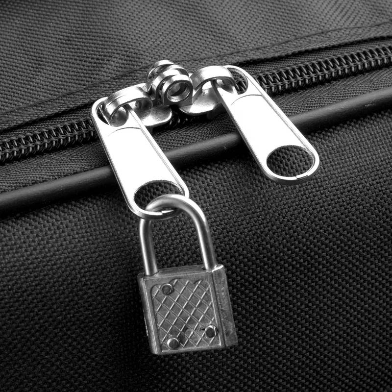 Skládací kufr na kolečkách, černá Skládací kufr na kolečkách, černá