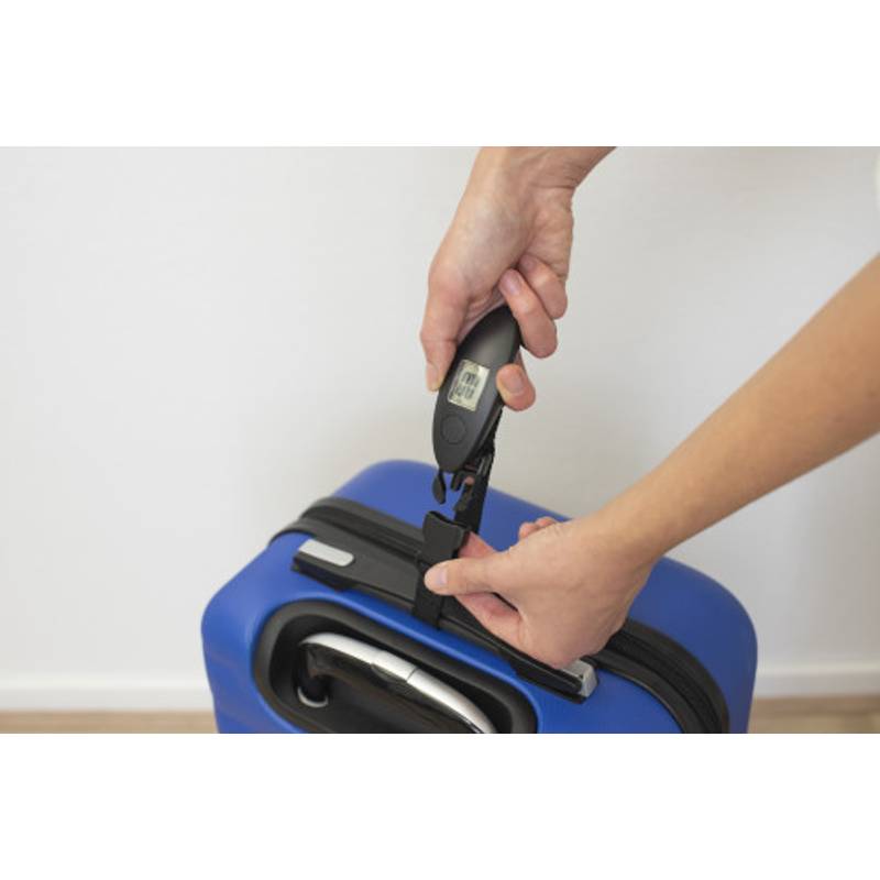 Digitální váha na zavazadla, černá Digitální váha na zavazadla, černá