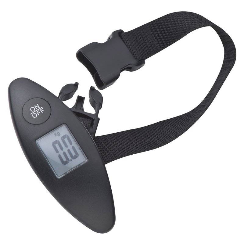 Digitální váha na zavazadla max. 40 kg, černá Digitální váha na zavazadla max. 40 kg, černá