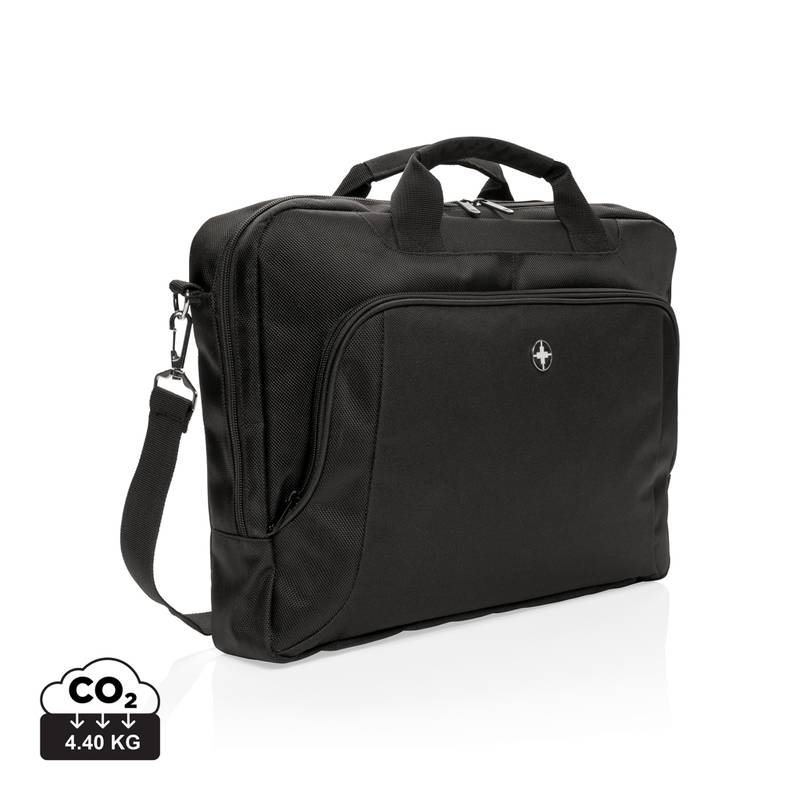 Swis Peak Luxusná taška na 15 "notebook, čierna