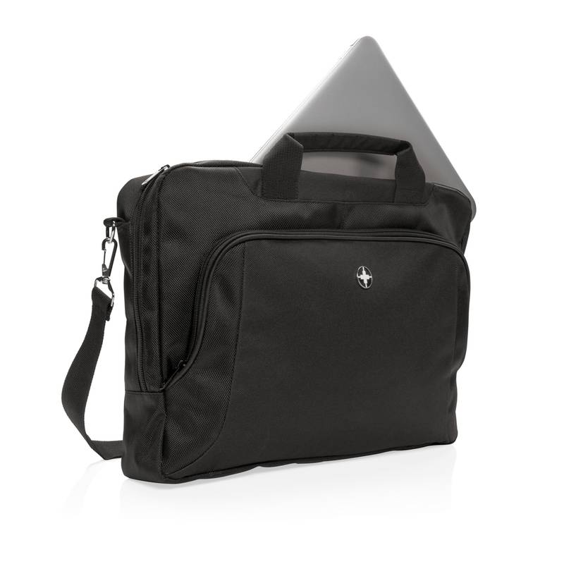 Swis Peak Luxusní taška na 15 "notebook, černá