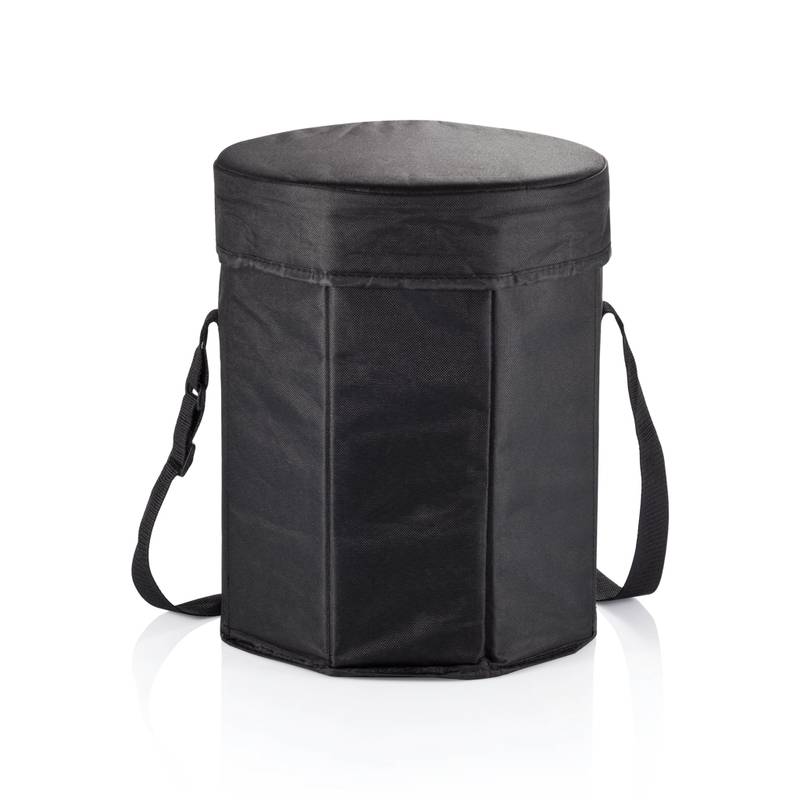 Chladící taška vhodná i na sezení, černá Chladící taška vhodná i na sezení, černá