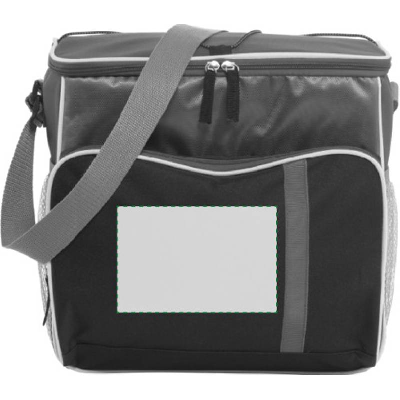 Chladiaca taška s popruhom na rameno, zelená