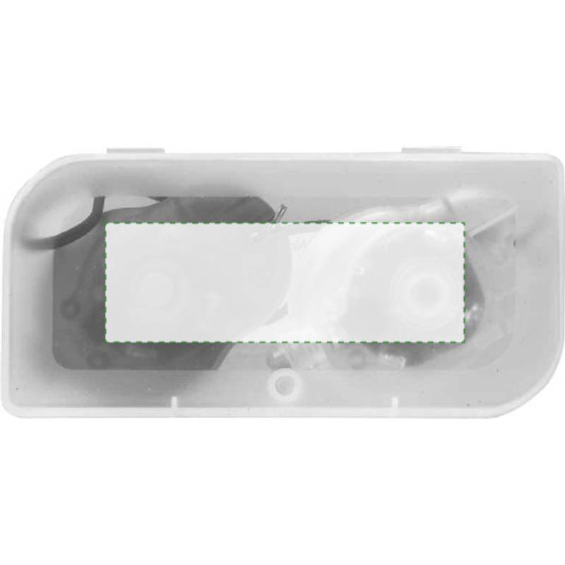 Sada 2 svetiel na bicykel, červená a biela, 1 LED /TANIS/ Sada 2 svetiel na bicykel, červená a biela, 1 LED /TANIS/