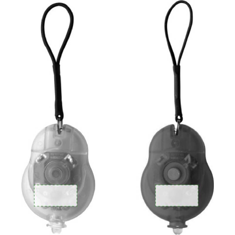 Sada 2 svetiel na bicykel, červená a biela, 1 LED /TANIS/ Sada 2 svetiel na bicykel, červená a biela, 1 LED /TANIS/