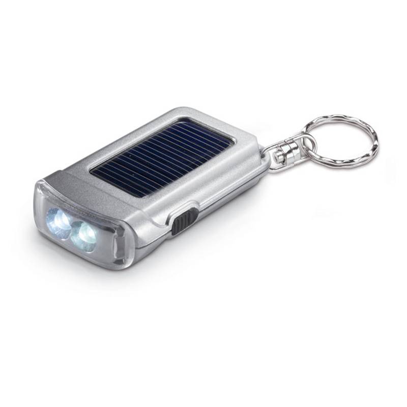 Baterka/prívesok na kľúče, 2 biele LED žiarovky
