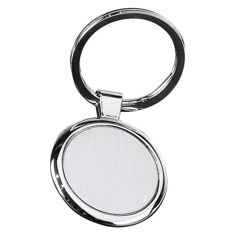 Kovová kľúčenka, okrúhly tvar Kovová kľúčenka, okrúhly tvar