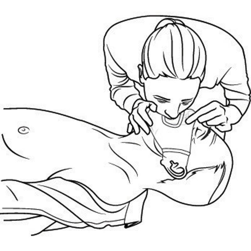 Resuscitační bezpečnostní rouška jako přívěsek na klíče Resuscitační bezpečnostní rouška jako přívěsek na klíče