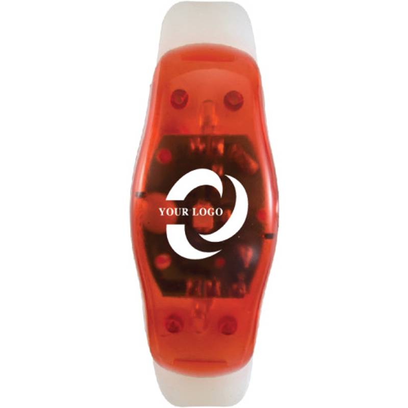 ALEMA Silikónový náramok s 2 blikajúcimi LED diódami ALEMA Silikónový náramok s 2 blikajúcimi LED diódami