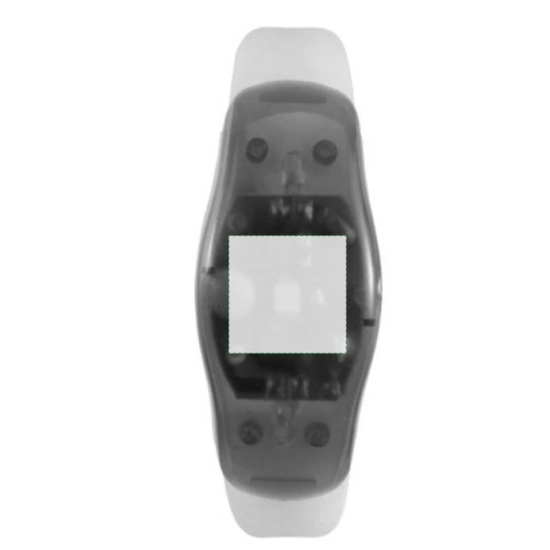 ALEMA Silikónový náramok s 2 blikajúcimi LED diódami ALEMA Silikónový náramok s 2 blikajúcimi LED diódami