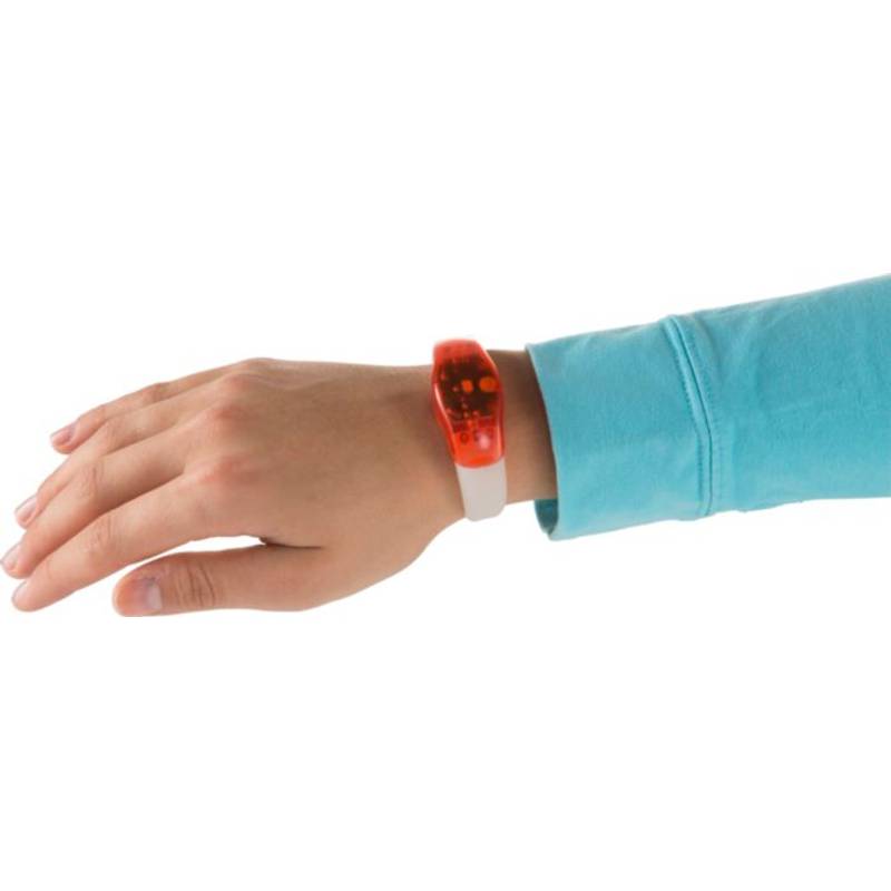 ALEMA Silikónový náramok s 2 blikajúcimi LED diódami ALEMA Silikónový náramok s 2 blikajúcimi LED diódami