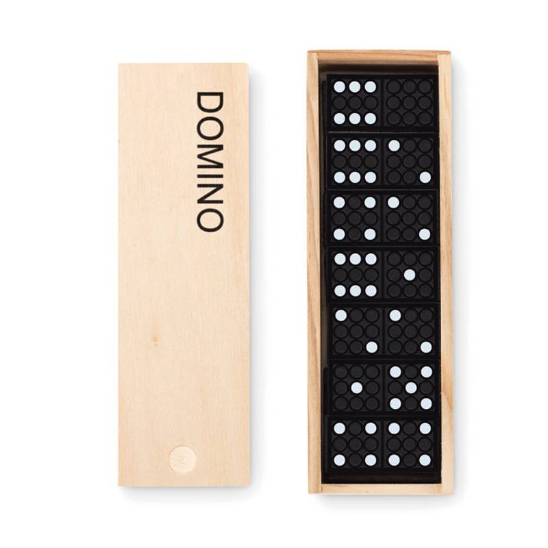 Domino v dřevěné krabičce Domino v dřevěné krabičce