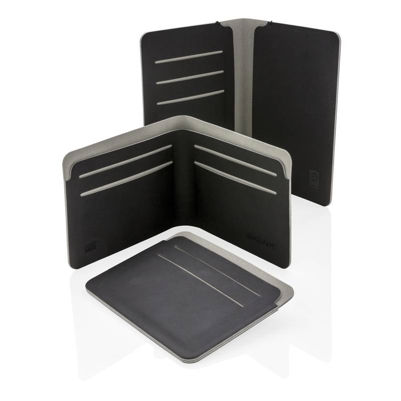 RFID puzdro na karty Quebec, čierna RFID puzdro na karty Quebec, čierna