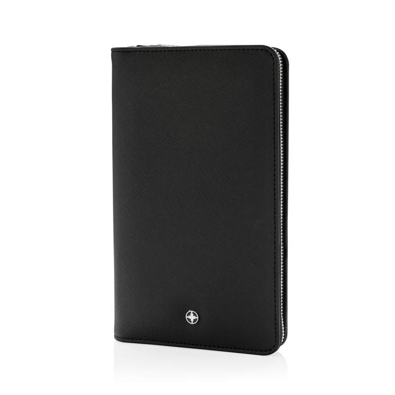 Cestovná peňaženka Swiss Peak s ochranou RFID, čierna Cestovná peňaženka Swiss Peak s ochranou RFID, čierna