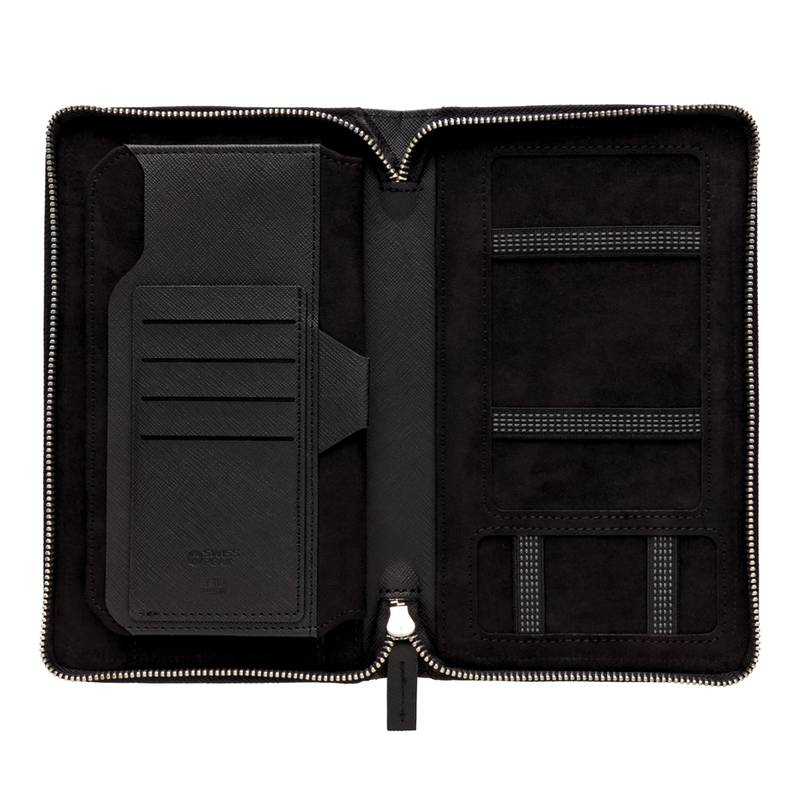 Cestovná peňaženka Swiss Peak s ochranou RFID, čierna Cestovná peňaženka Swiss Peak s ochranou RFID, čierna