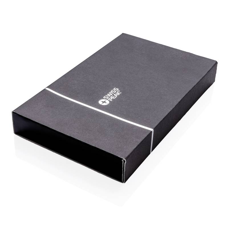 Cestovná peňaženka Swiss Peak s ochranou RFID, čierna Cestovná peňaženka Swiss Peak s ochranou RFID, čierna