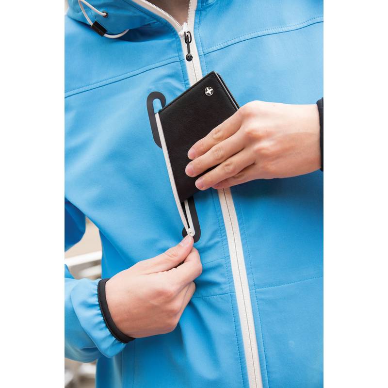 Obal na doklady s RFID ochranou, černá Obal na doklady s RFID ochranou, černá