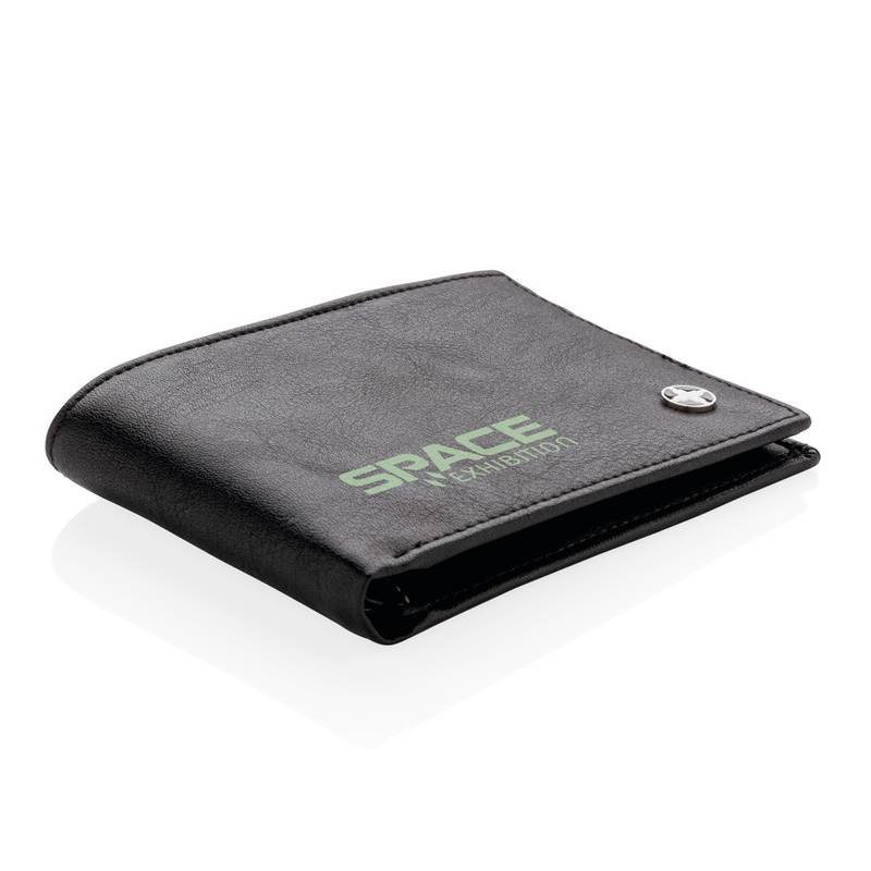 Peňaženka s RFID ochranou, čierna