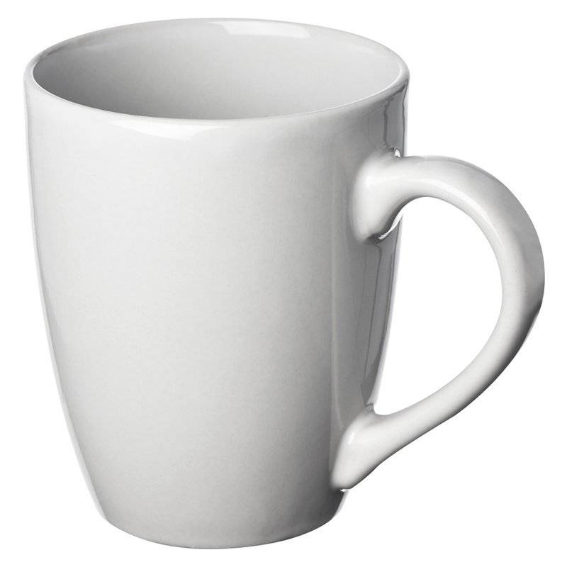 Keramický hrnček, 300 ml, biela Keramický hrnček, 300 ml, biela