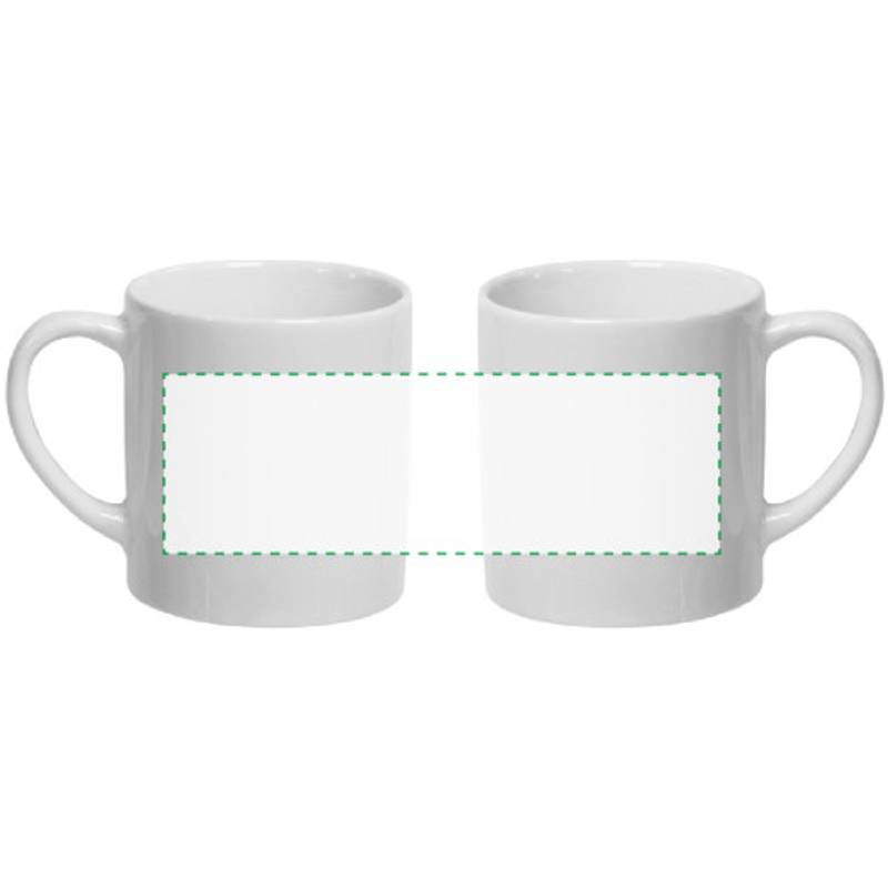 Porcelánový hrnek, 170 ml, bílá Porcelánový hrnek, 170 ml, bílá