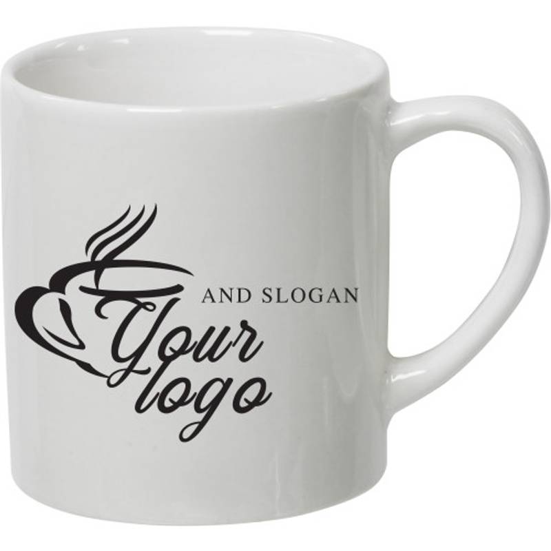 Porcelánový hrnek, 170 ml, bílá Porcelánový hrnek, 170 ml, bílá