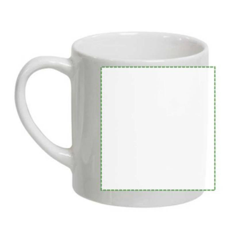 Porcelánový hrnek, 170 ml, bílá Porcelánový hrnek, 170 ml, bílá