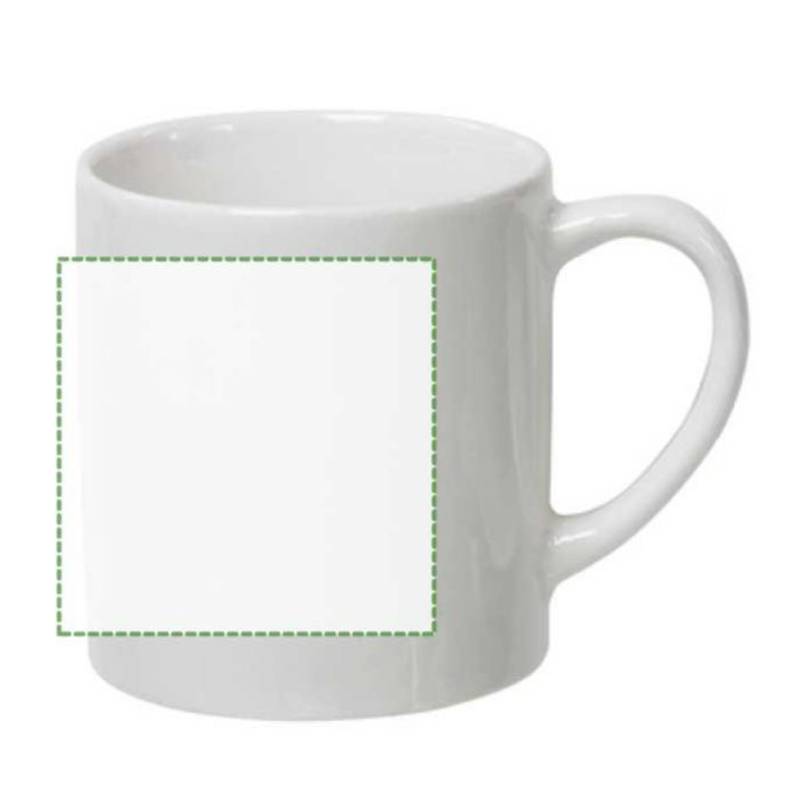 Porcelánový hrnek, 170 ml, bílá Porcelánový hrnek, 170 ml, bílá