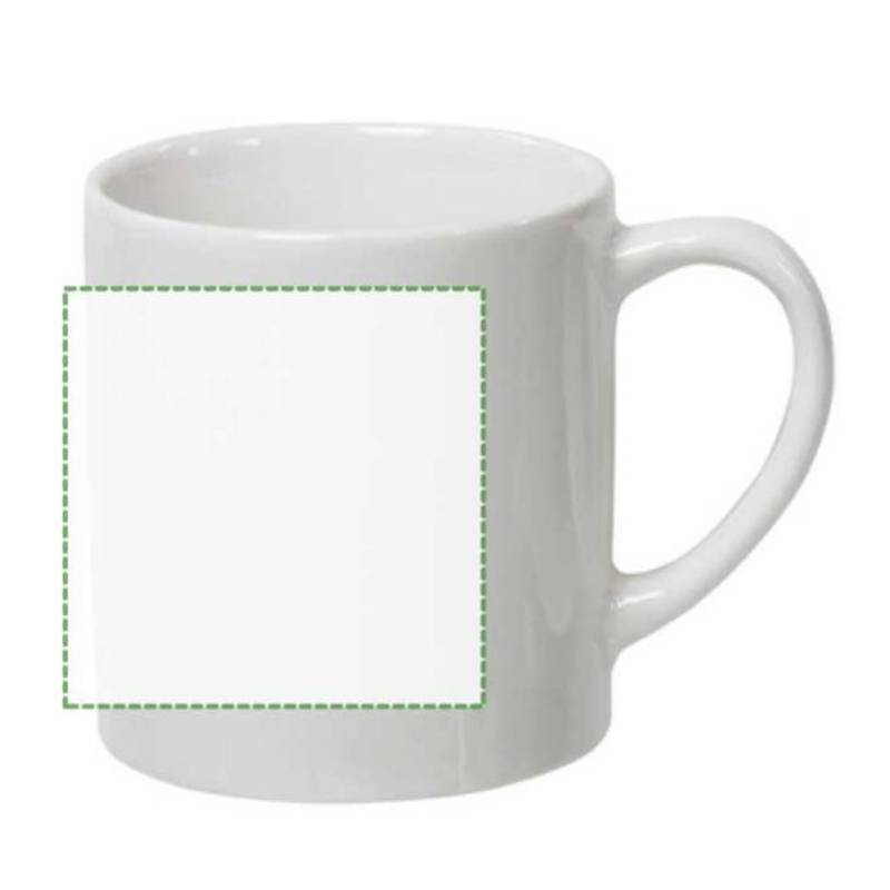 Porcelánový hrnek, 170 ml, bílá Porcelánový hrnek, 170 ml, bílá