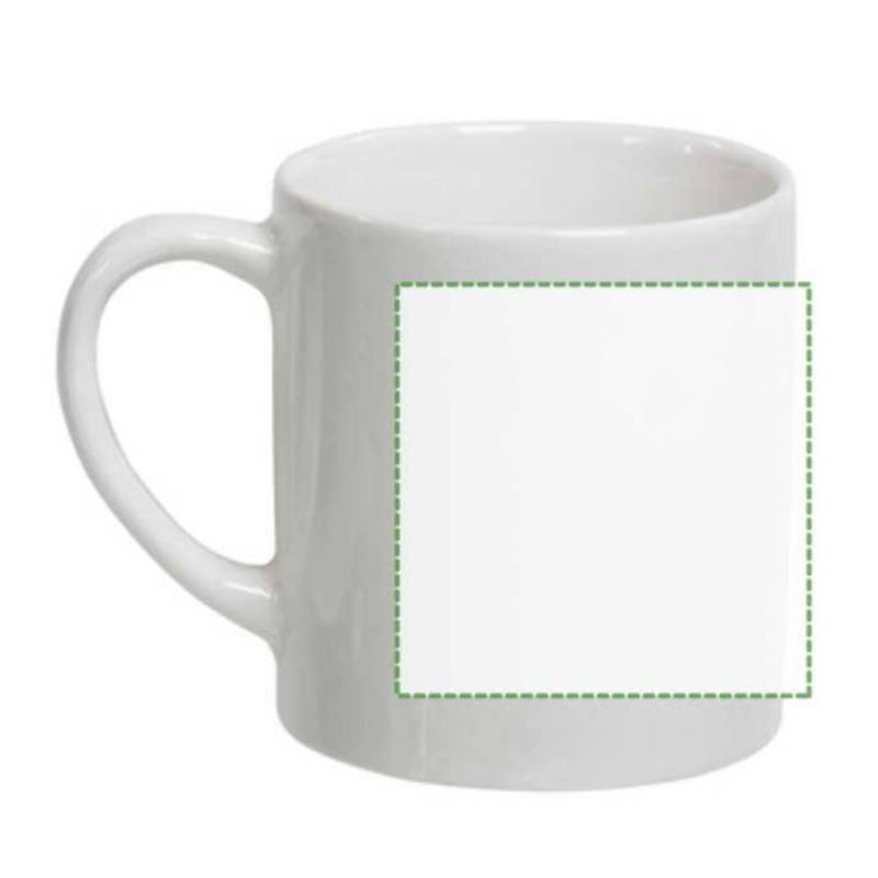 Porcelánový hrnek, 170 ml, bílá Porcelánový hrnek, 170 ml, bílá