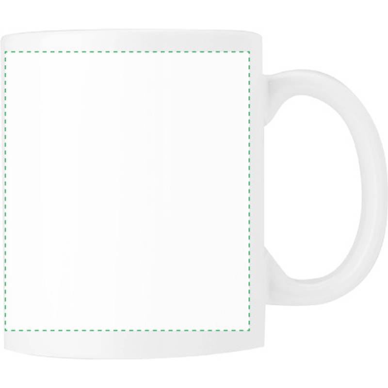 Porcelánový hrnek, objem 325ml, bílá Porcelánový hrnek, objem 325ml, bílá