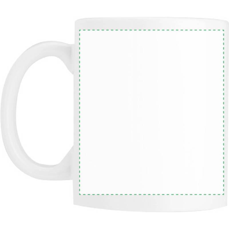 Porcelánový hrnek, objem 325ml, bílá Porcelánový hrnek, objem 325ml, bílá