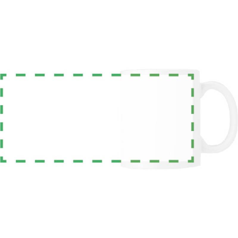 Porcelánový hrnek, objem 325ml, bílá Porcelánový hrnek, objem 325ml, bílá