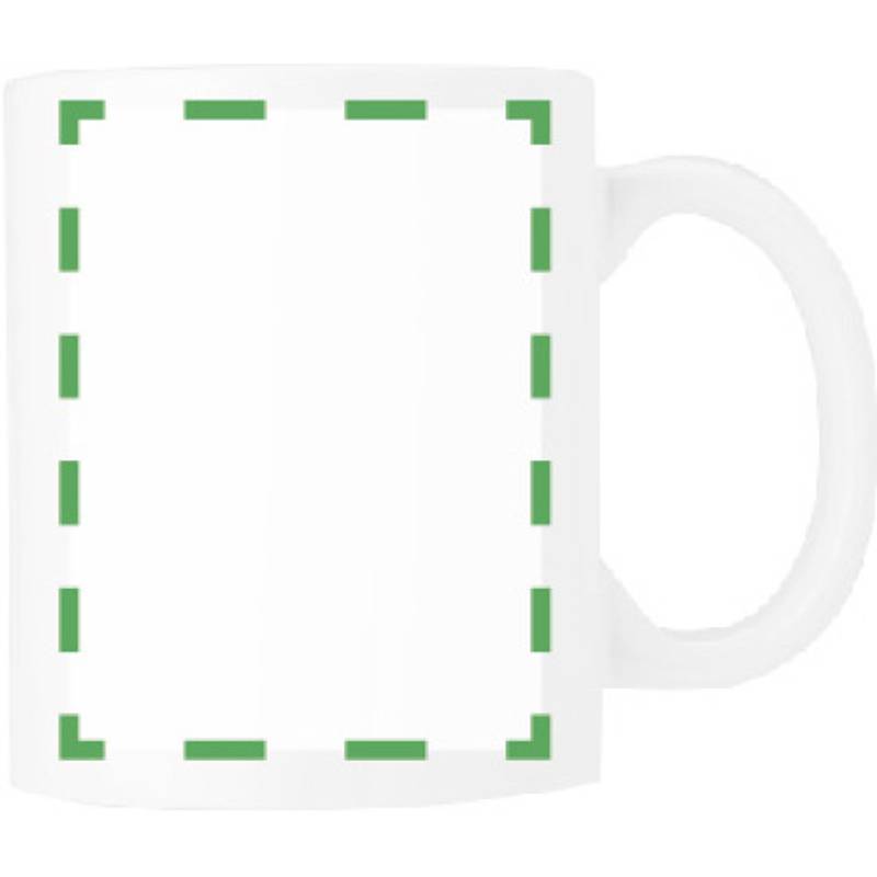 Porcelánový hrnek, objem 325ml, bílá Porcelánový hrnek, objem 325ml, bílá