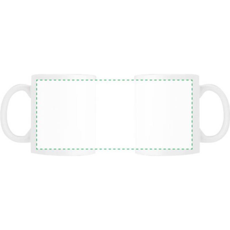 Porcelánový hrnek, objem 325ml, bílá Porcelánový hrnek, objem 325ml, bílá