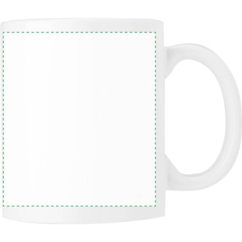 Porcelánový hrnek, objem 325ml, bílá Porcelánový hrnek, objem 325ml, bílá