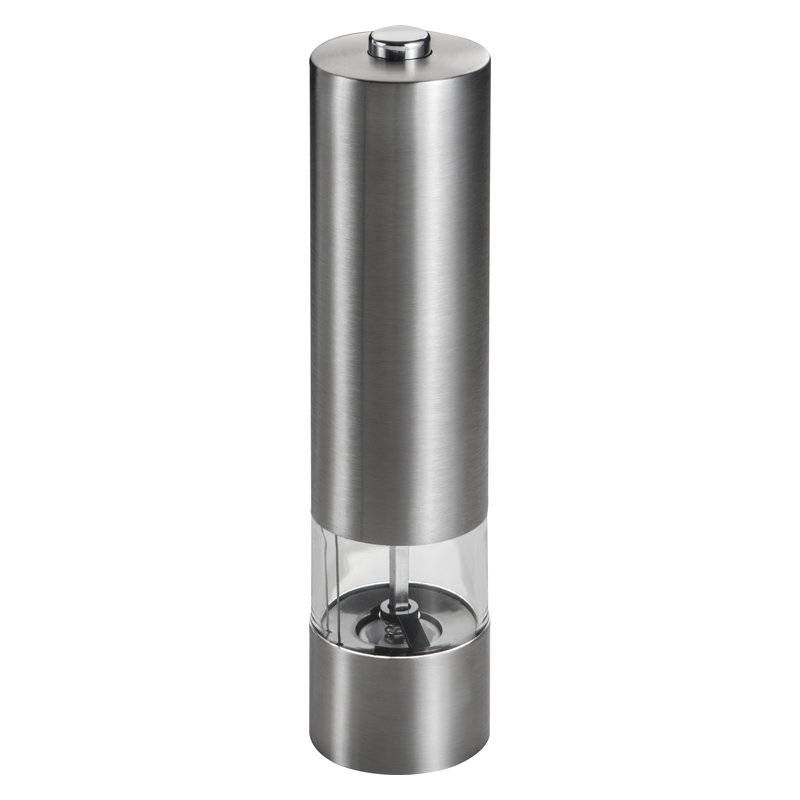 Elektrický mlynček na korenie, keramická čepeľ, sivá Elektrický mlynček na korenie, keramická čepeľ, sivá