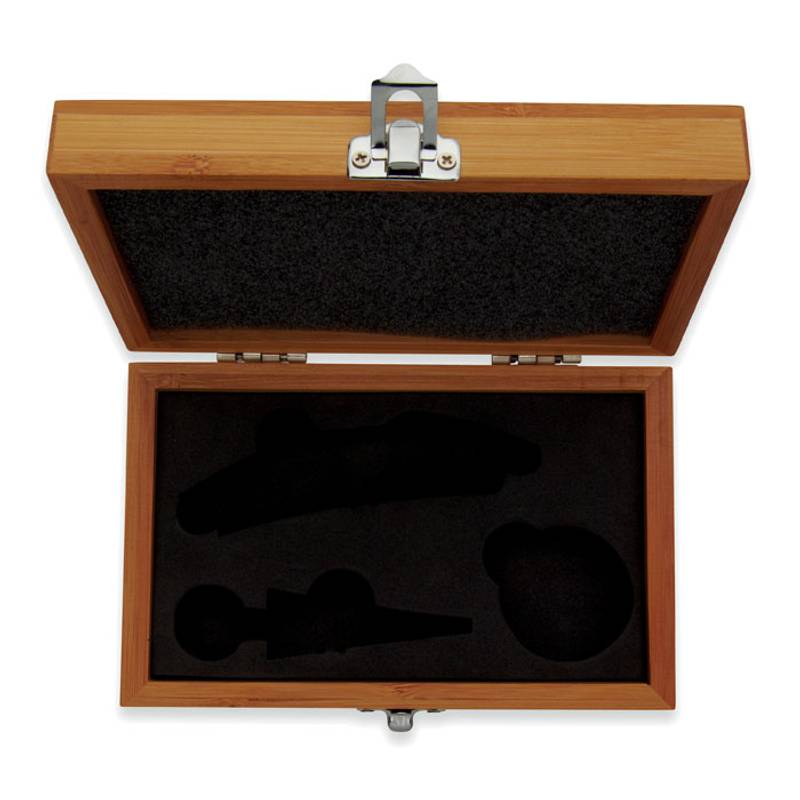 SONOMA sada na víno v bambusovém boxu SONOMA sada na víno v bambusovém boxu