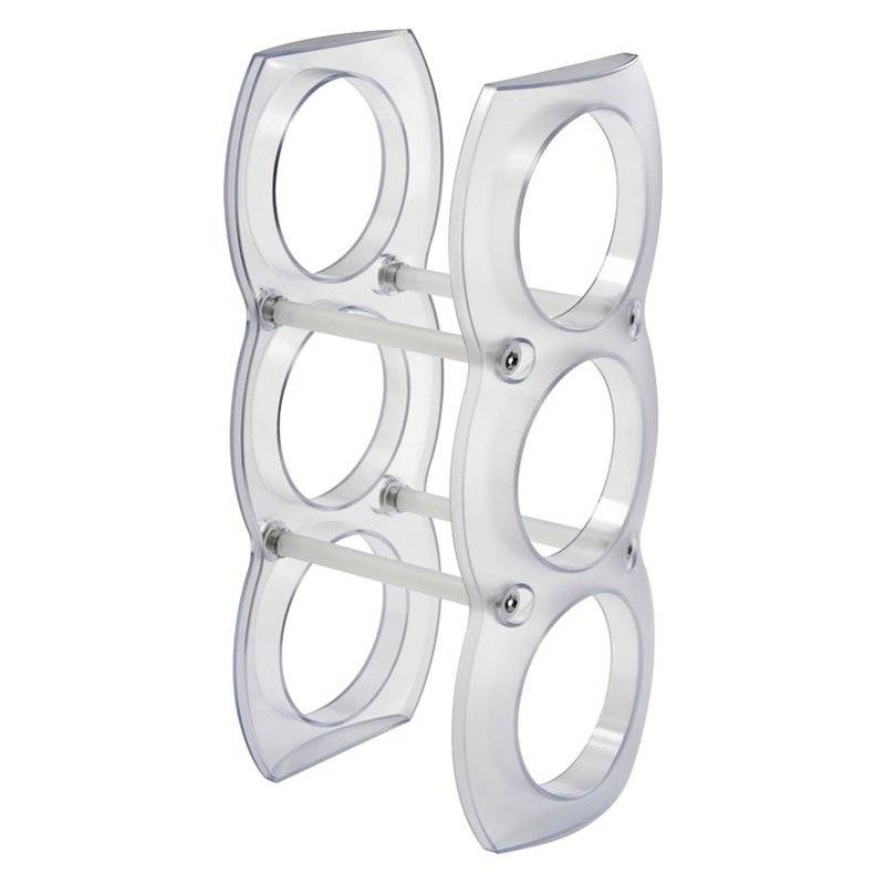 Plastový stojan na víno, na 3 fľaše Plastový stojan na víno, na 3 fľaše