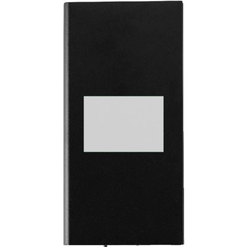 POZALA hliníková solárna powerbanka 8000 mAh, čierna POZALA hliníková solárna powerbanka 8000 mAh, čierna