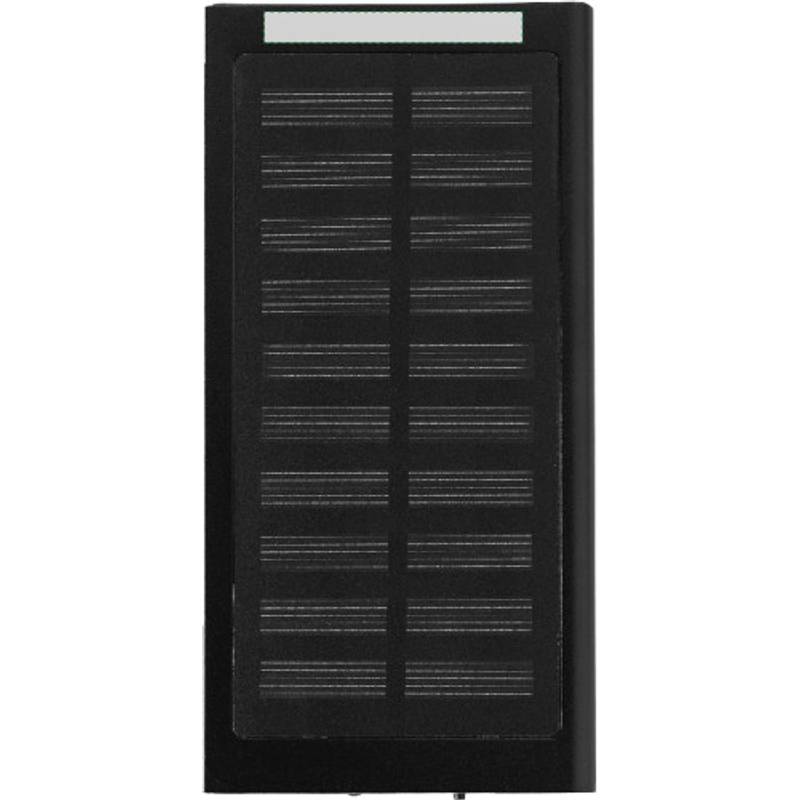 POZALA hliníková solárna powerbanka 8000 mAh, čierna POZALA hliníková solárna powerbanka 8000 mAh, čierna