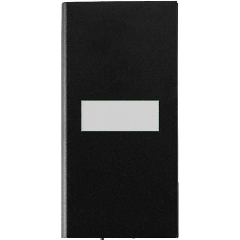 POZALA hliníková solárna powerbanka 8000 mAh, čierna POZALA hliníková solárna powerbanka 8000 mAh, čierna