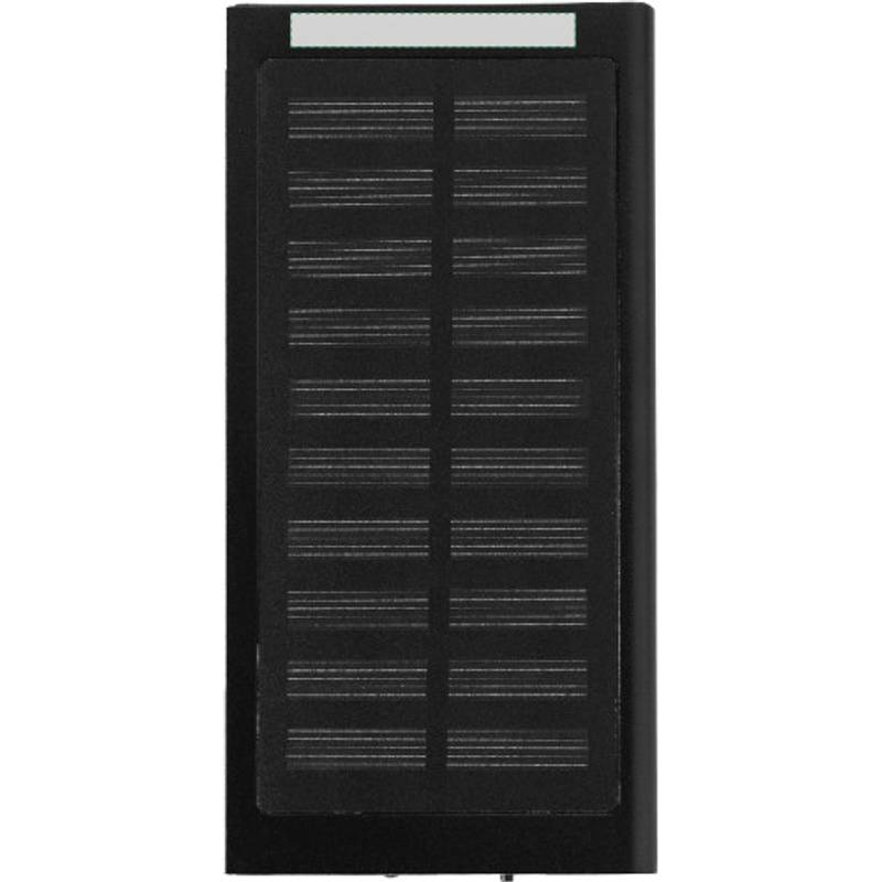 POZALA hliníková solárna powerbanka 8000 mAh, čierna POZALA hliníková solárna powerbanka 8000 mAh, čierna