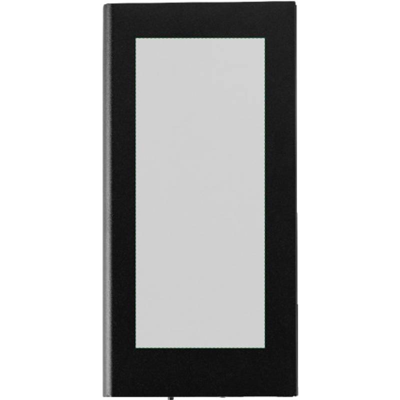 POZALA hliníková solárna powerbanka 8000 mAh, čierna POZALA hliníková solárna powerbanka 8000 mAh, čierna