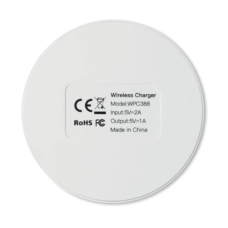 Bezdrátová nabíječka, bílá Bezdrátová nabíječka, bílá