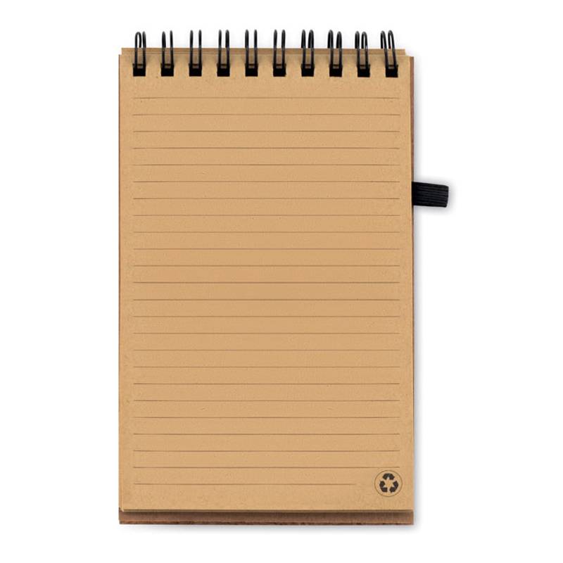 Zápisník A6 a propiska s černou náplní, černá Zápisník A6 a propiska s černou náplní, černá