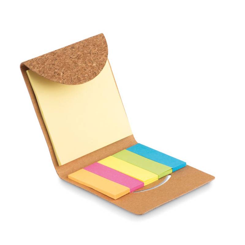 Set samolepiacich lístočkov v korkovom obale Set samolepiacich lístočkov v korkovom obale