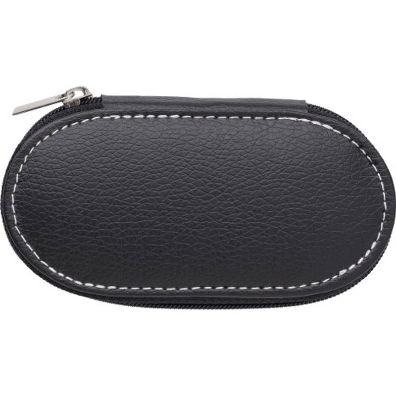 Manikúra v PVC pouzdře, černá Manikúra v PVC pouzdře, černá