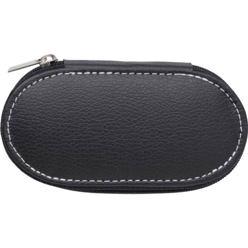 Manikúra v PVC pouzdře, černá Manikúra v PVC pouzdře, černá