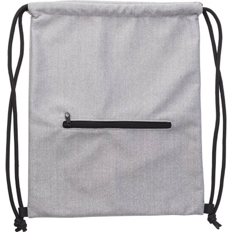 Fleecový stahovací batoh s kapsou Fleecový stahovací batoh s kapsou