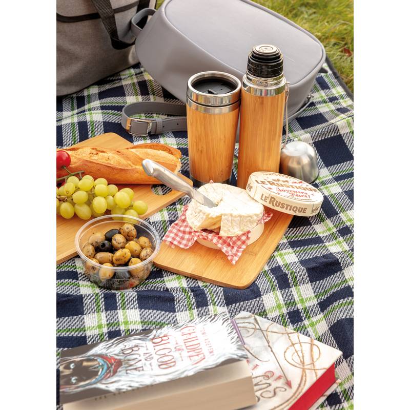 Bambusový termohrnček, hnedá Bambusový termohrnček, hnedá